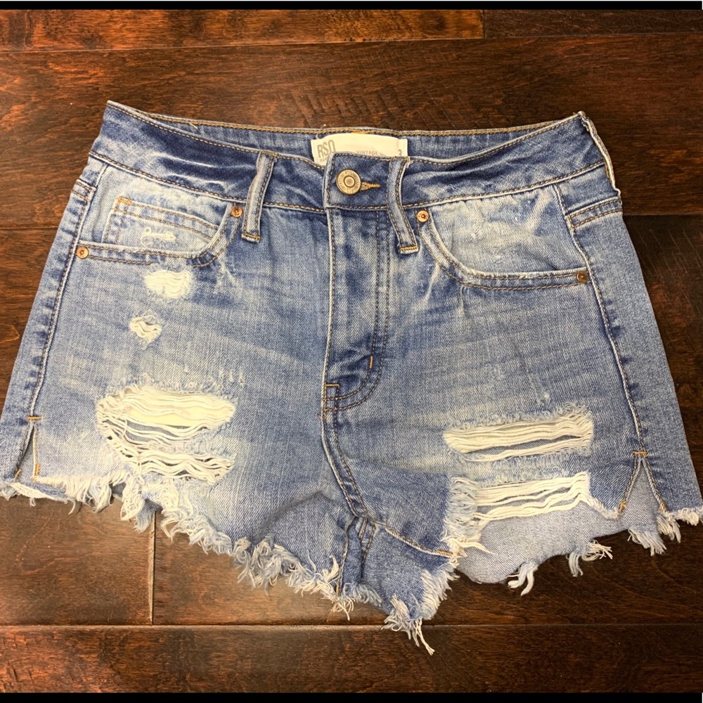 jean shorts